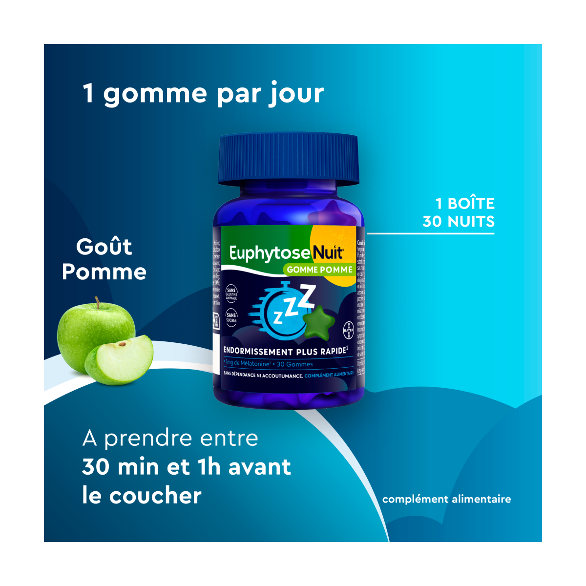 EuphytoseNuit® Gomme Pomme